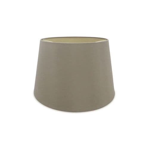 Sutton Dual Mount Round Empire, 350/450 x 280mm Dual Faux Silk Fabric Shade