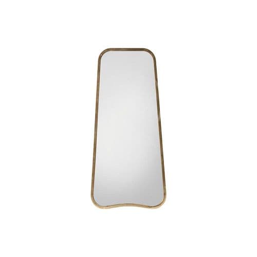 Distressed gold tapered leaner mirror FOE109676