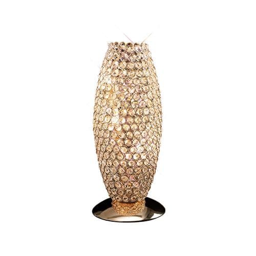 Drake Table Lamp 3 Light G9 French Gold/Crystal