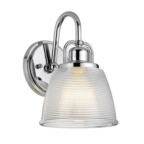 Dublin 1 Light Wall Light - Polished Chrome QZ-DUBLIN1-PC