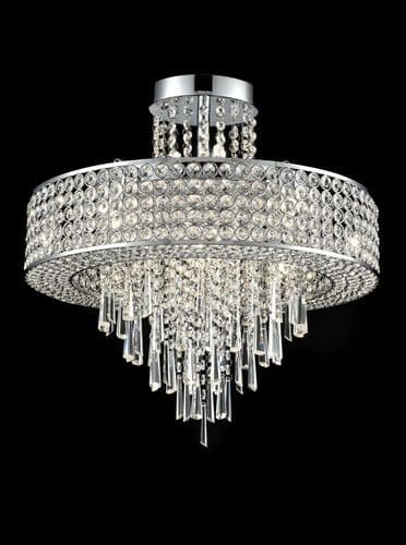 Duchess 12 Light Flush Fitting GSBFL2381-12