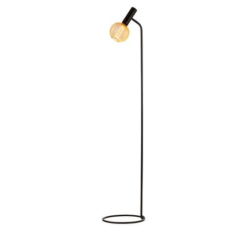 Dulwich Floor Lamp - Black Metal