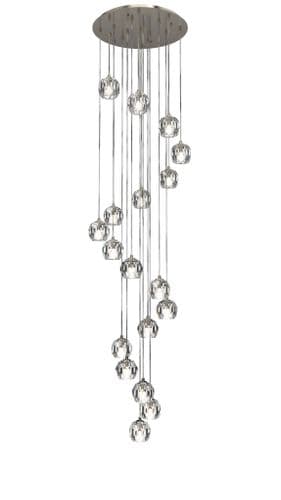 Eighteen Light round Crystal Lifestyle Eighteen Light Round Pendant