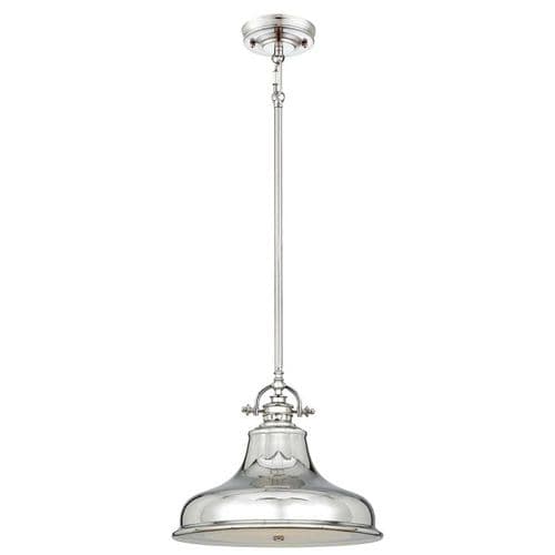 Emery 1 Light Medium Pendant - Imperial Silver QZ-EMERY-P-M-IS