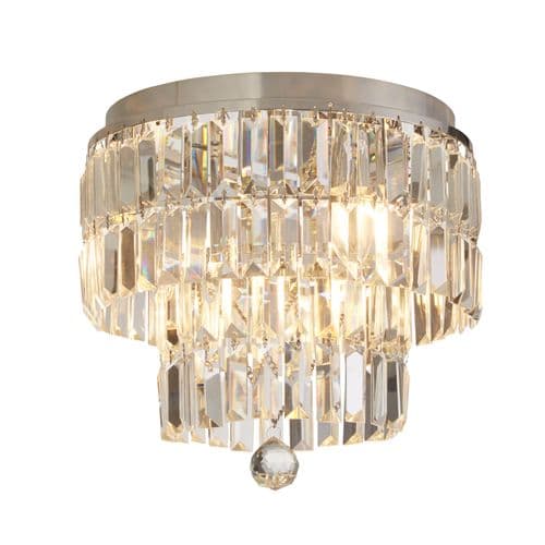 Empire 4Lt Flush - Chrome Metal & Clear Crystal