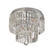 Empire 4Lt Flush - Chrome Metal & Clear Crystal