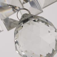 Empire 4Lt Flush - Chrome Metal & Clear Crystal