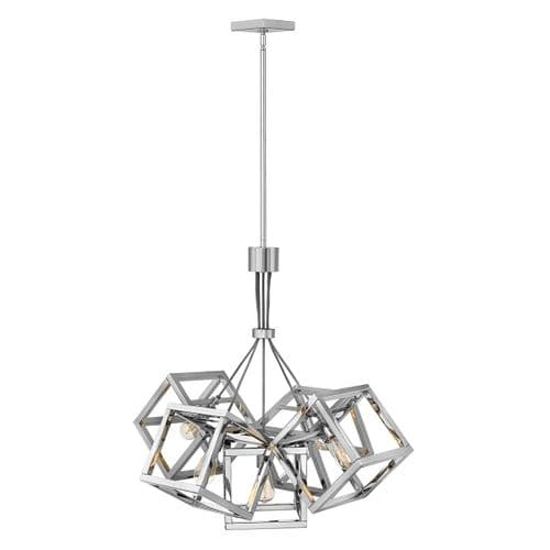 Ensemble 5 Light Pendant - Polished Nickel QN-ENSEMBLE5P-PN