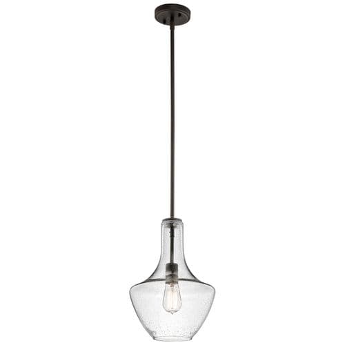 Everly 1 Light Small Pendant - Olde Bronze KL-EVERLY-P-S-OZ