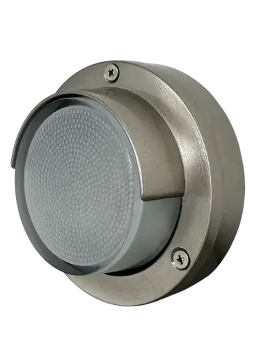 Eyelid Compact Mini Walkway Light (Satin Nickel)