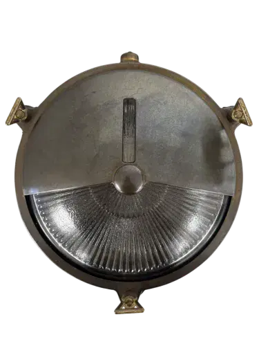Eyelid Porthole Bulkhead (Antique Brass)