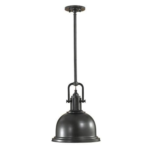 Feiss Parker 1Lt Pendant Light FE-PARKER-P-M-DB