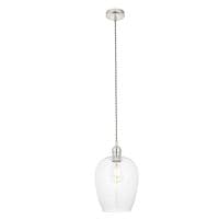 FOE Lighting 1 light  Pendant Light Single finish in Antique brass & clear glass