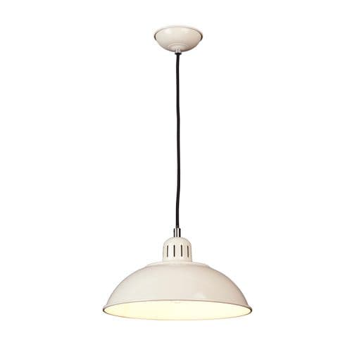 Franklin 1 Light Pendant - Cream FRANKLIN-P-CR