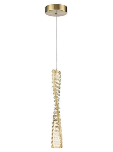 Franklite Cleopatra Brass LED Pendant PCH457