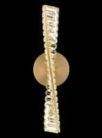 Franklite Cleopatra Brass LED Wall Light WB415