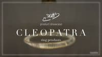 Franklite Cleopatra Brass LED Wall Light WB415
