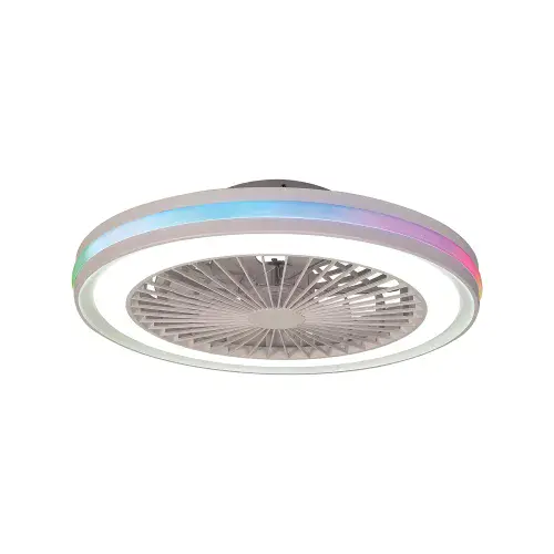 Gamer LED Dimmable White/RGB Ceiling Light c/w Remote Control White