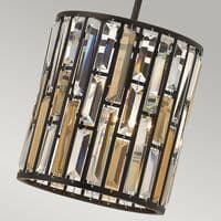 Gemma 1 Light Mini Pendant - Vintage Bronze HK-GEMMA-P-A-VBZ