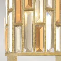 Gemma 2 Light Wall Light  - Silver Leaf HK-GEMMA2-B-SL