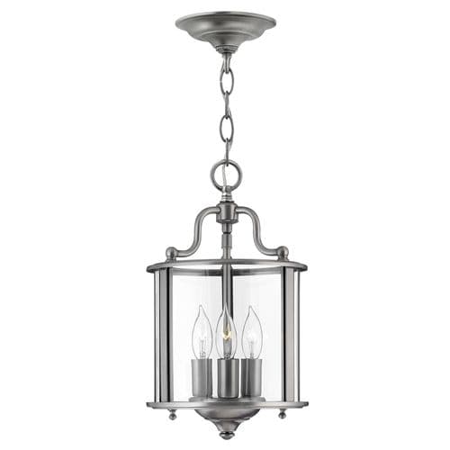 Gentry 3 Light Small Pendant - Pewter HK-GENTRY-P-S-PW