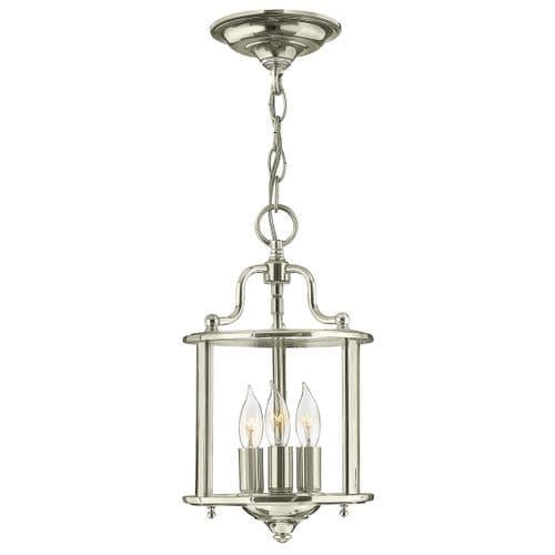 Gentry 3 Light Small Pendant - Polished Nickel HK-GENTRY-P-S-PN