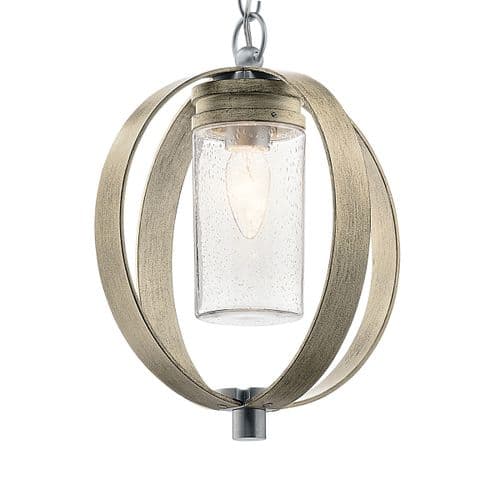 Grand Bank 1 Light Outdoor Pendant KL-GRAND-BANK-P-DAG