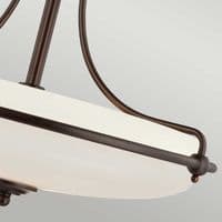 Griffin 3 Light Semi  - Palladian Bronze QZ-GRIFFIN-SFS-PN