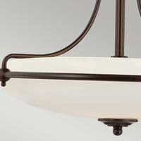 Griffin 3 Light Semi  - Palladian Bronze QZ-GRIFFIN-SFS-PN