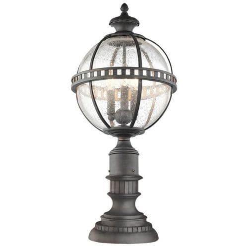 Halleron 3 Light Pedestal Lantern - Londonderry KL-HALLERON-3M