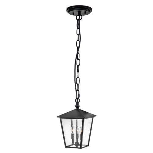 Huntersfield 3 Light Large Chain Lantern HK-HUNTERSFIELD8-L-BK