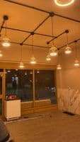 IALO QT218B Pendant for IALO, 1 Light Suspension Bar, Black Only