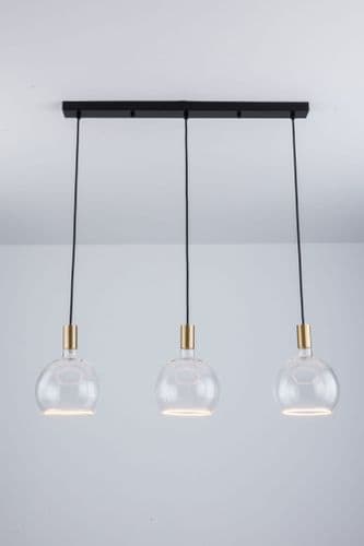 IALO QT220G - Pendant for IALO, 3 Light Suspension Bar, Gold Only