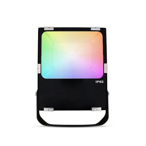 Floodlight iFLOOD ZigBee FL100-ZIG Smart Sync RGB CCT 2700-6500K LED Black Die Cast Aluminium