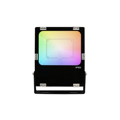 Floodlight iFLOOD ZigBee FL30-ZIG Smart Sync RGB CCT 2700-6500K LED Black Die Cast Aluminium