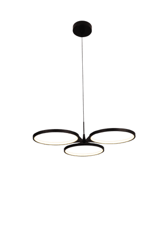 Jnfinity LED Pendant in Matt Black 2600 Lumens 3000k