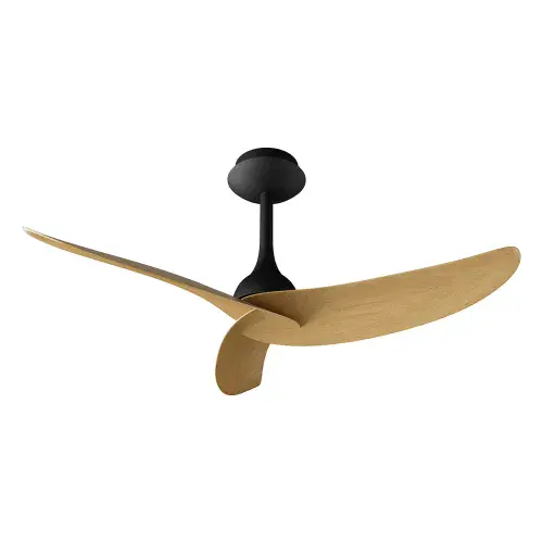 Ipanema Triple Blade Ceiling Fan Remote Control Black/Wood
