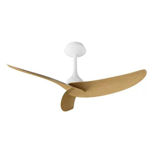 Ipanema Triple Blade Ceiling Fan Remote Control White/Wood