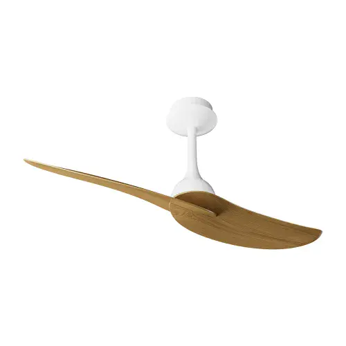 Ipanema Twin Blade Ceiling Fan Remote Control White/Wood