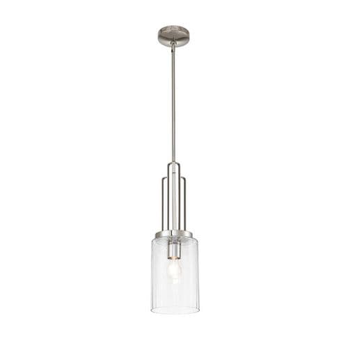 Kimrose 1 Light Mini Pendant - Polished Nickel QN-KIMROSE-MP-PN