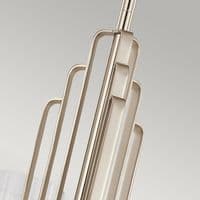 Kimrose 3 Light Chandelier - Polished Nickel QN-KIMROSE3-PN