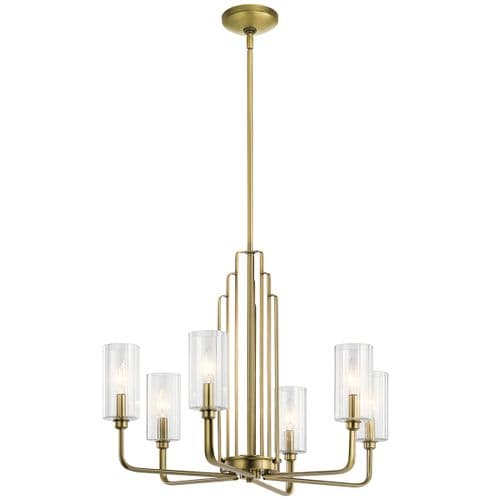 Kimrose 6 Light Chandelier QN-KIMROSE6-BNB