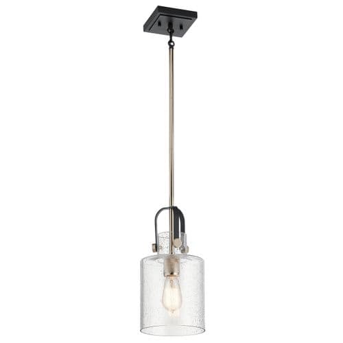 Kitner 1 Light Pendant - Polished Nickel QN-KITNER-P-PN
