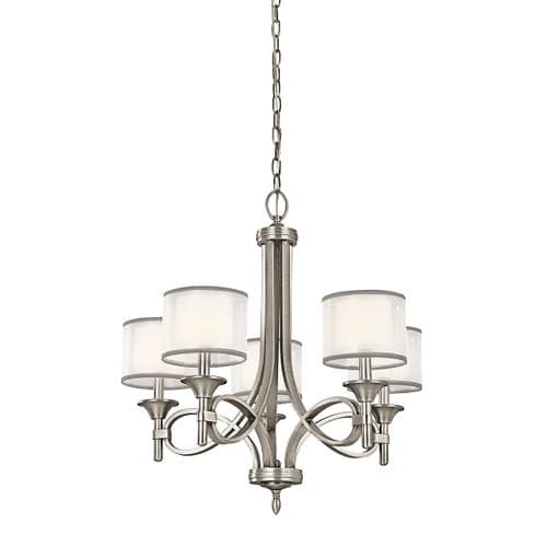 Lacey 5 Light Chandelier - Antique Pewter KL-LACEY5-AP