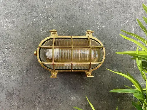 Large Standard Bulkhead (Solid Brass)