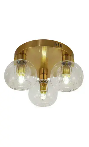 Leo 3 Gold Ceiling Light LL8819