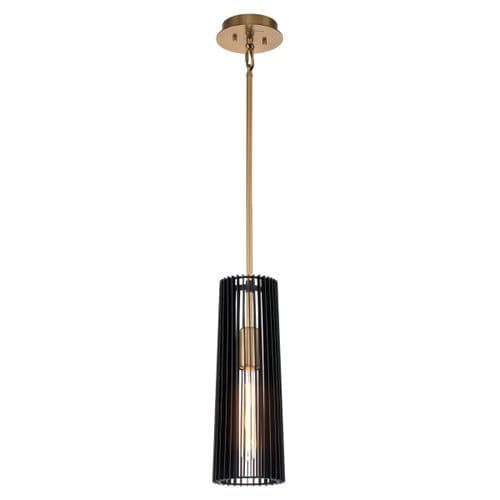 Linara 1 Light Pendant/QN-LINARA-P-BK