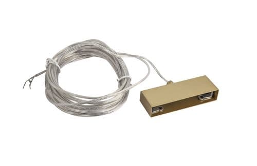 Manhatten 8m Assembly Body Only, 4.5W Integrated LED, Painted Brushed Gold