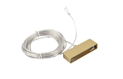 Manhatten 8m Assembly Large Body Only, 4.5W Integrated LED, Painted Brushed Gold