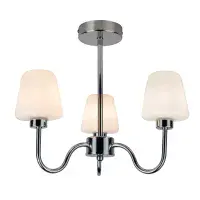 Marina IP44 3 Light Ceiling Polished Chrome MAR03CH